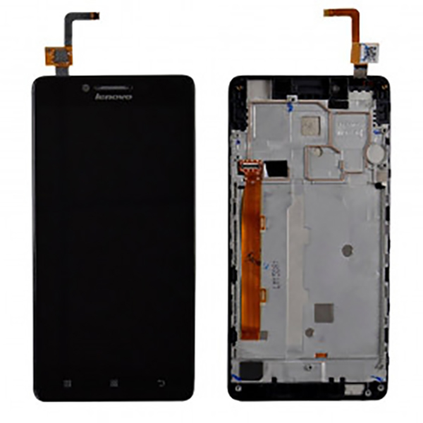 

Дисплей + сенсор (модуль) Lenovo A6000 черный + рамка