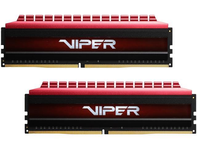 

Оперативна пам'ять Patriot Viper DDR4 V4 8GB 3000 MHz CL16 (Kit of 2x4096) DIMM Black/Red 2 (PV48G300C6K)