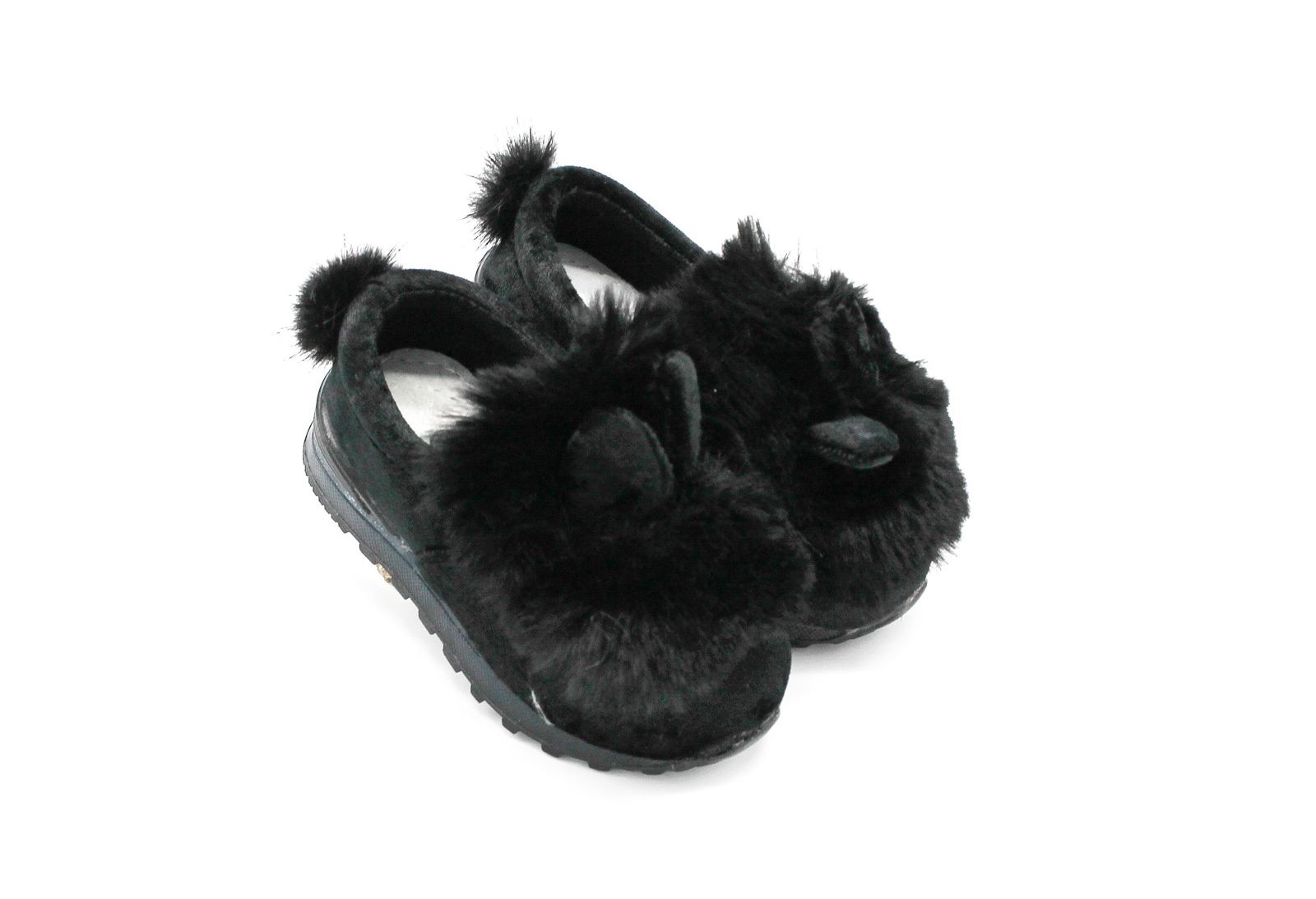 

Кроссовки Waldem 20(р) черные светящиеся с мехом (M-189)