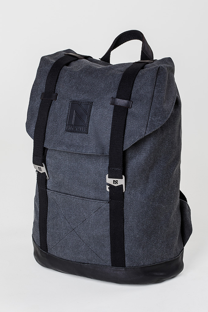

Рюкзак minnim Hood In Canvas Gray