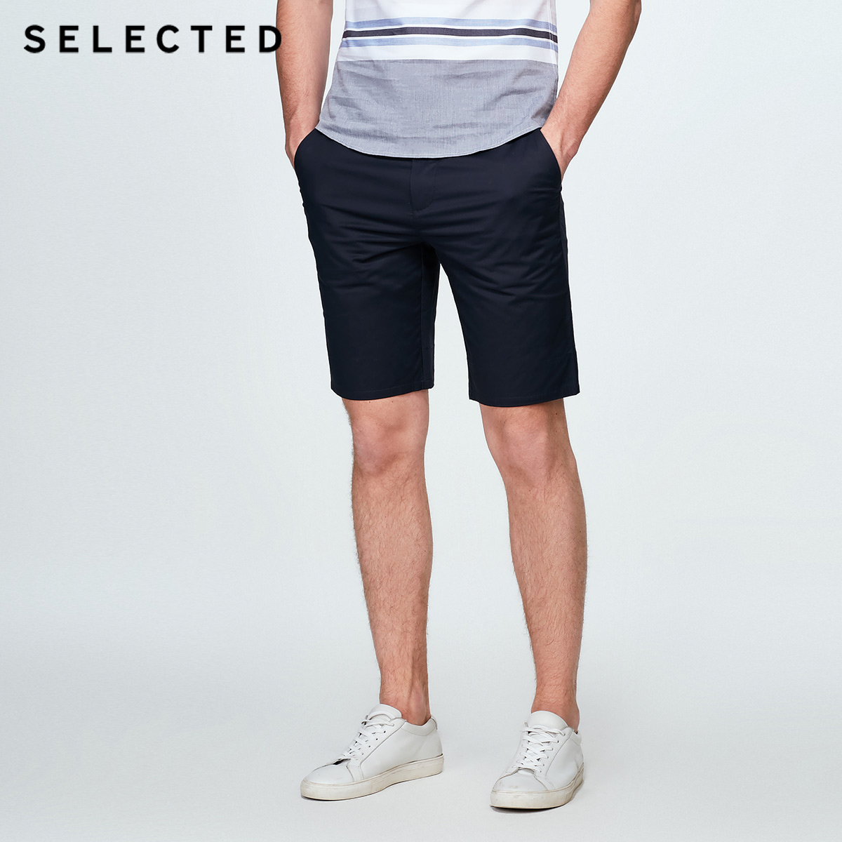 

шорти Selected 4182SH523E39SK 30 т.синій
