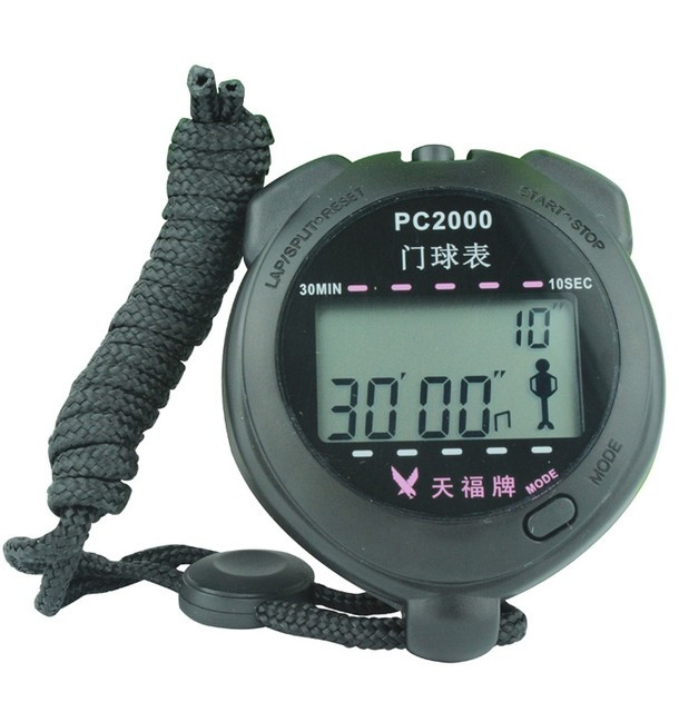 

Секундомер для крикета Kronos PC2000 двухстрочный будильник пластик (acf_00022)