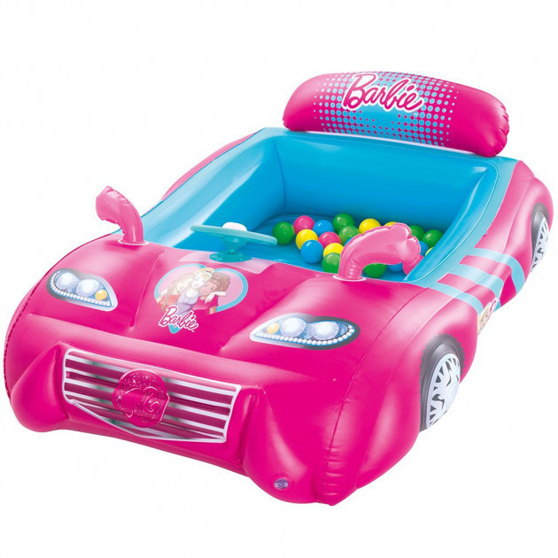 

Игровой центр Bestway 93207 c шариками 25 шт Машинка Розовый (bint_93207)