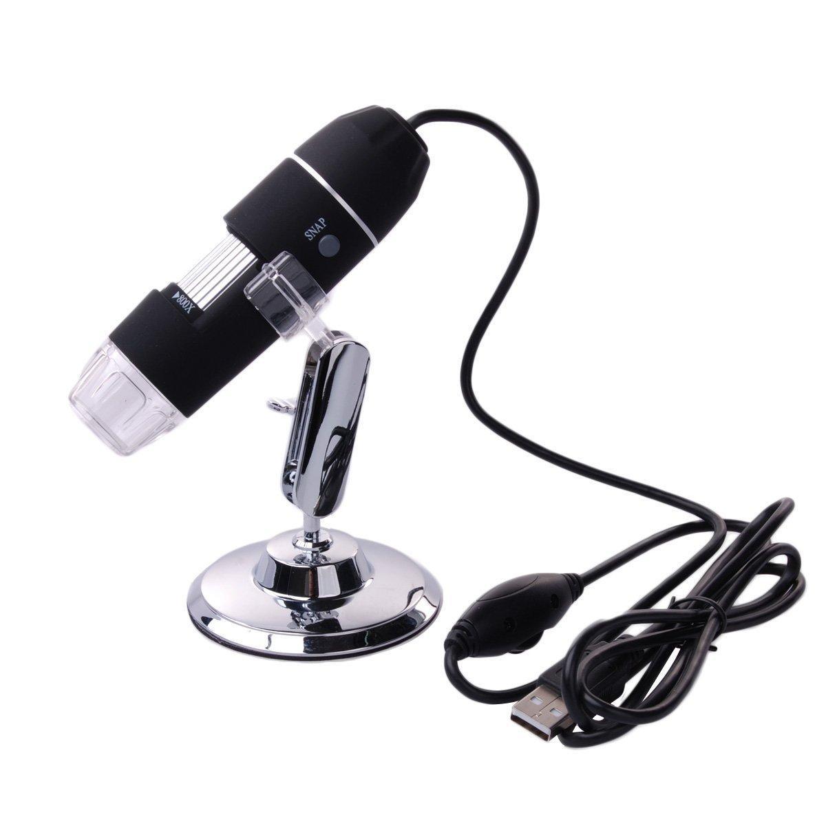 

Цифровой микроскоп USB Magnifier Kronos SuperZoom 25-200X с LED подсветкой (mdr_1169)