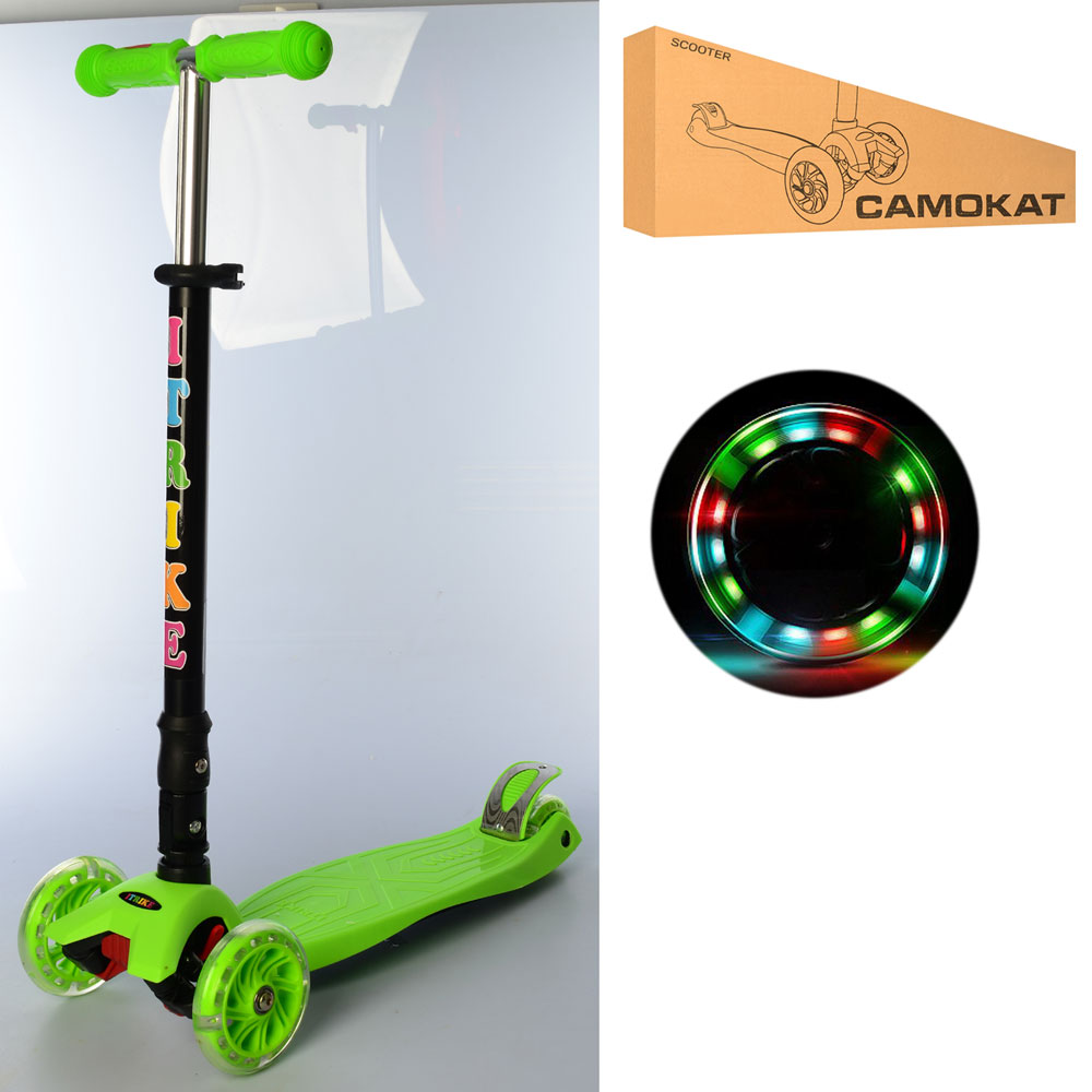 

Самокат iTrike MAXI JR 3-003-1-GR зеленый