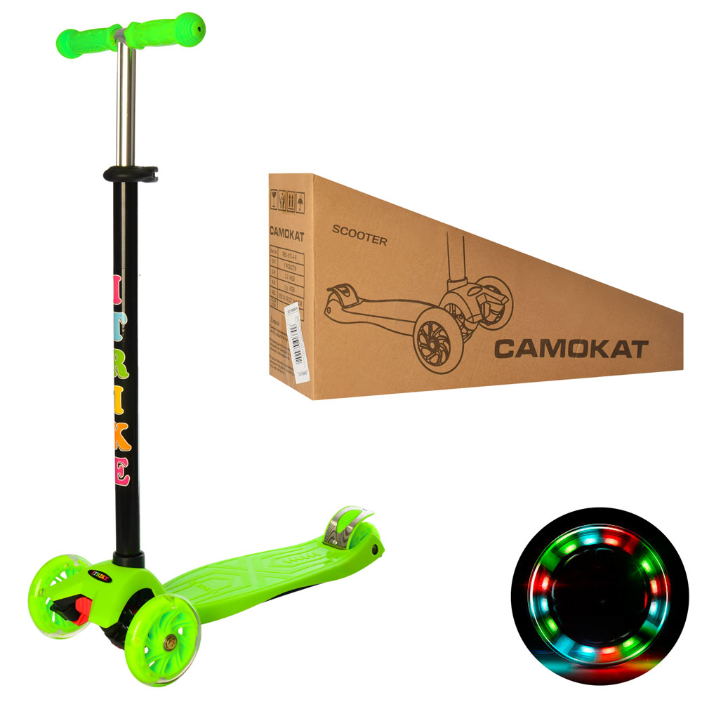 

Самокат iTrike MAXI JR 3-003-GR зеленый