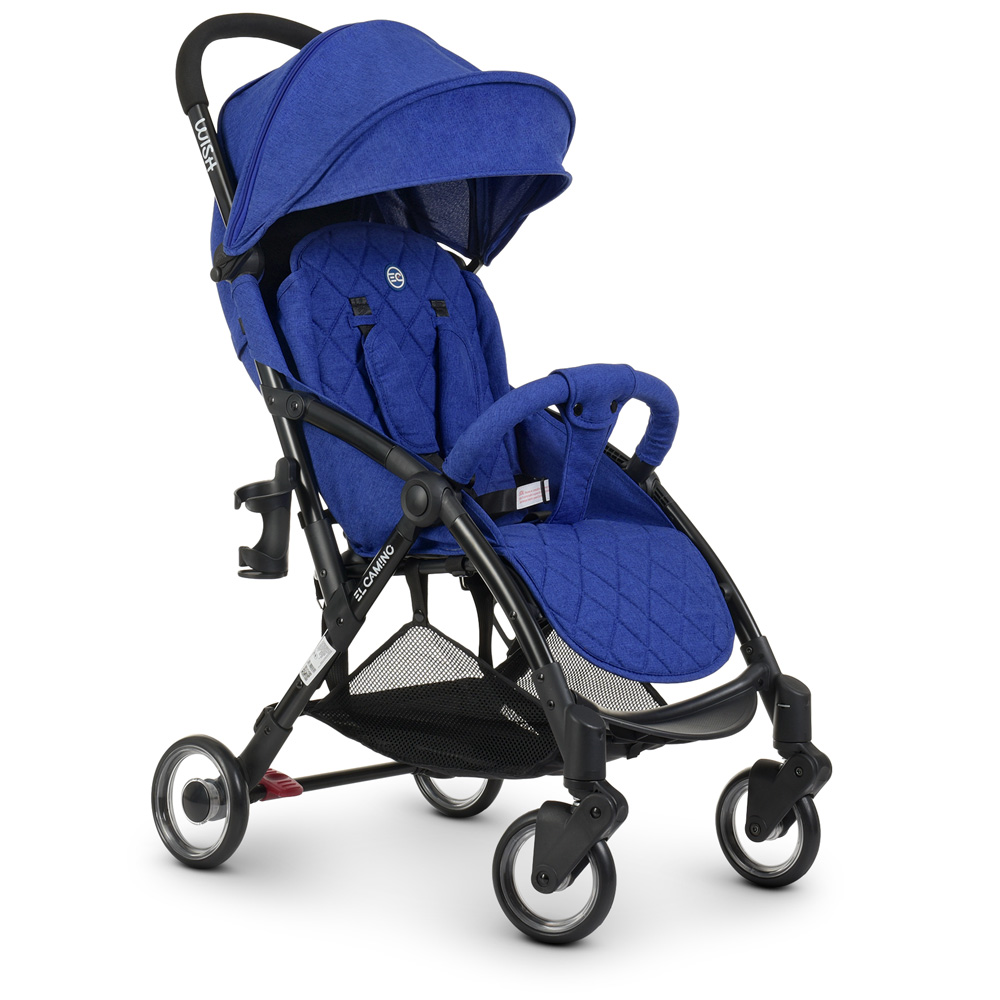 

Коляска детская El Camino прогулочная ME 1058 WISH Indigo синий