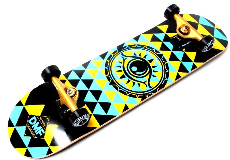 

Скейтборд Skateboard Eye DMF Fish 79х20 см Разноцветный 000114354
