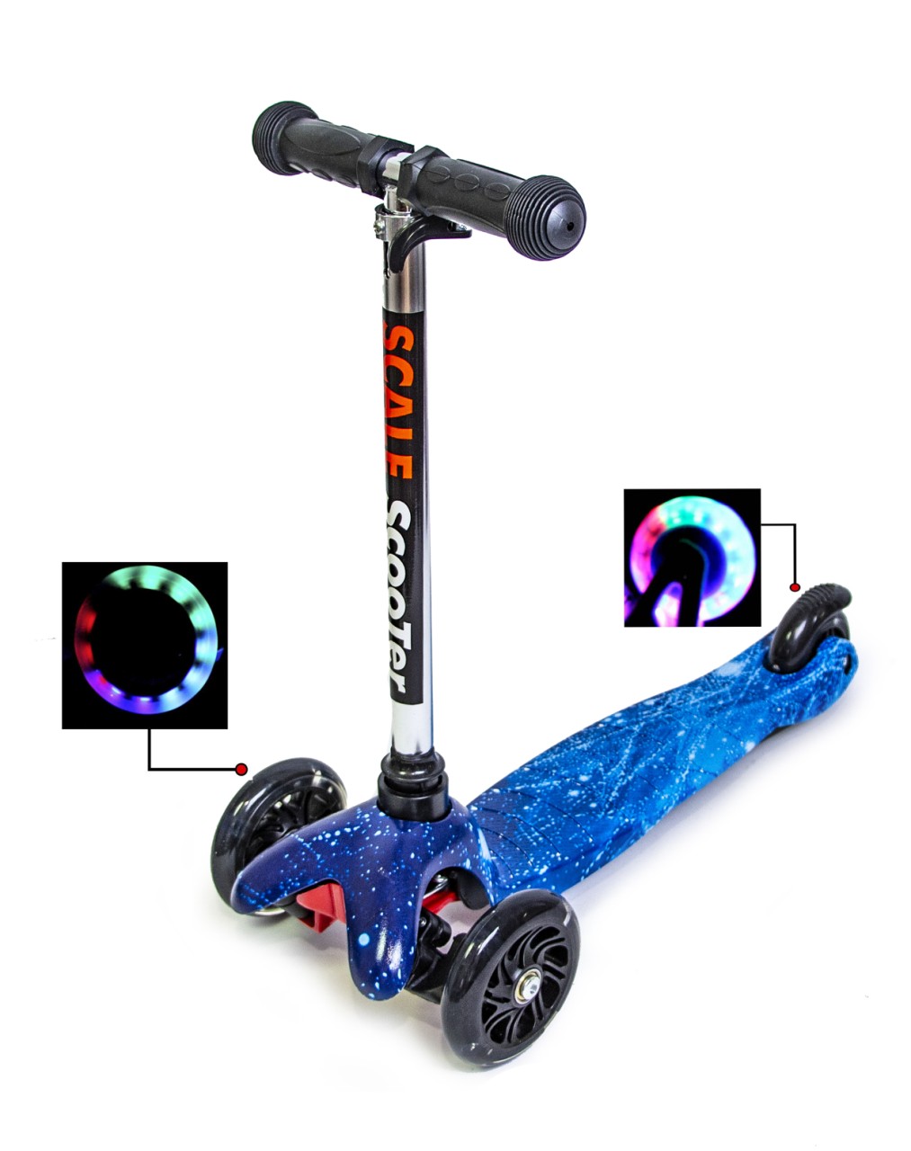 

Самокат детский Micro Mini Scale Sports 30х11х66,5 см Разноцветный 000114364