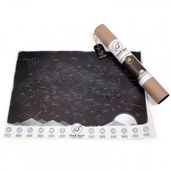 

Карта Luckies «Star Map» настенная