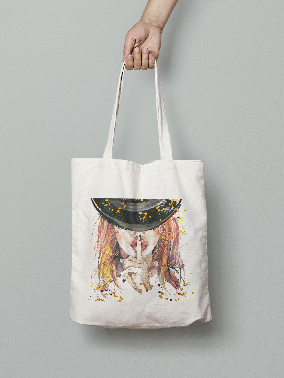 

Эко-сумка Owear с ярким принтом aqua57Bag-WH Светло-бежевый