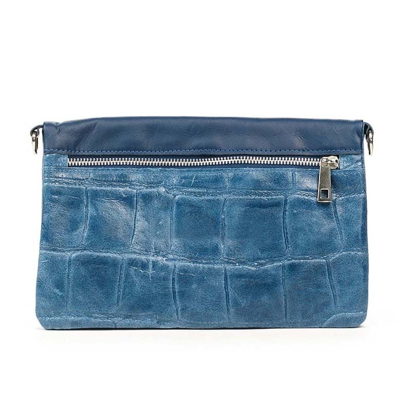 

Клатч кожаный Italian Bags Синий