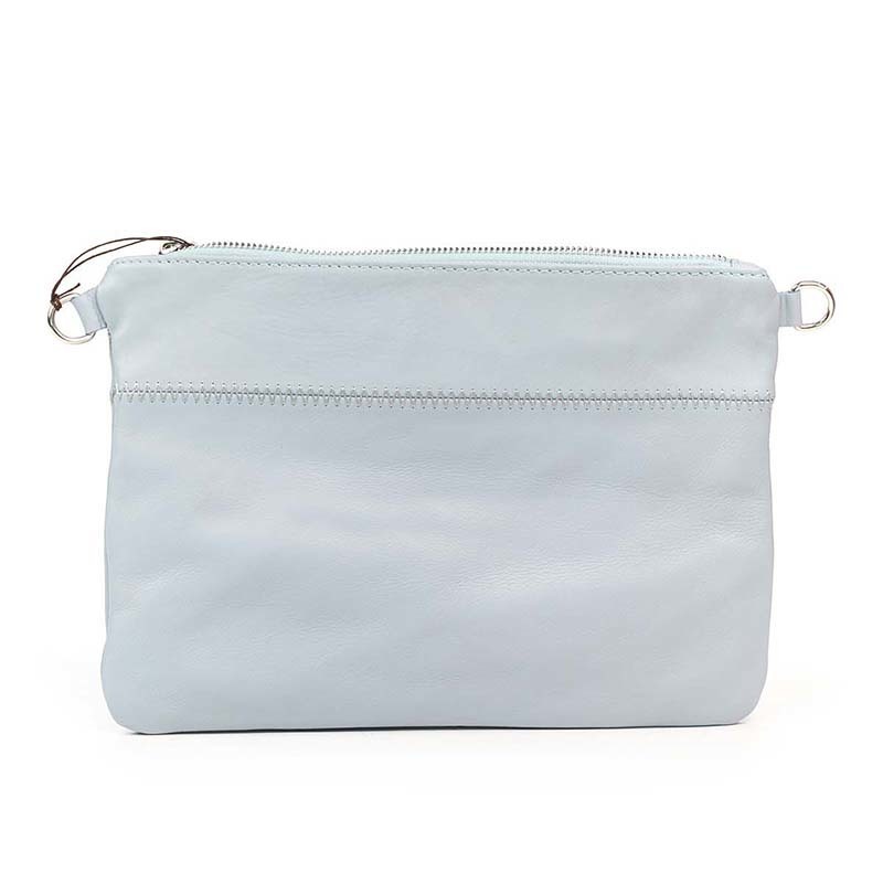 

Клатч кожаный Italian Bags Голубой