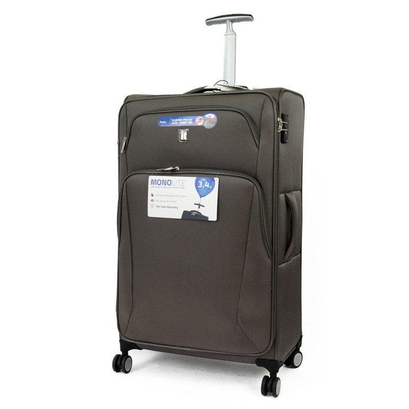 

Чемодан на 4 колесах IT Luggage SATIN Dark Grey L 98л (IT12-2225-08-L-S755)