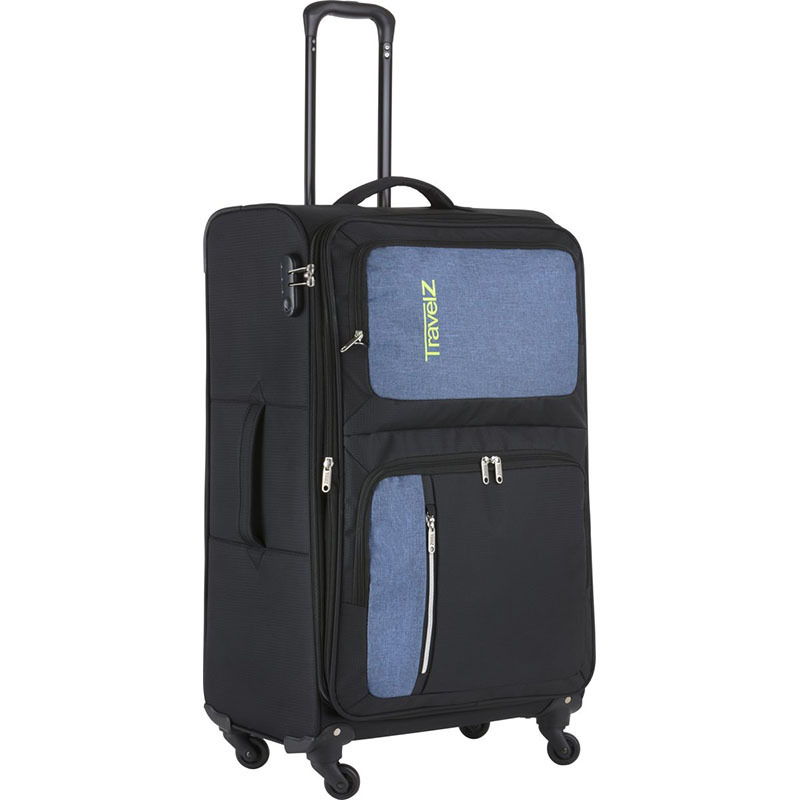 

Чемодан TravelZ Triple Pocket L Black (927262)