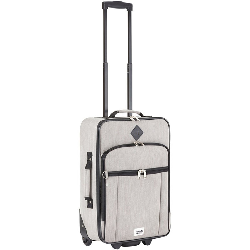 

Чемодан TravelZ Hipster S Grey (927277)