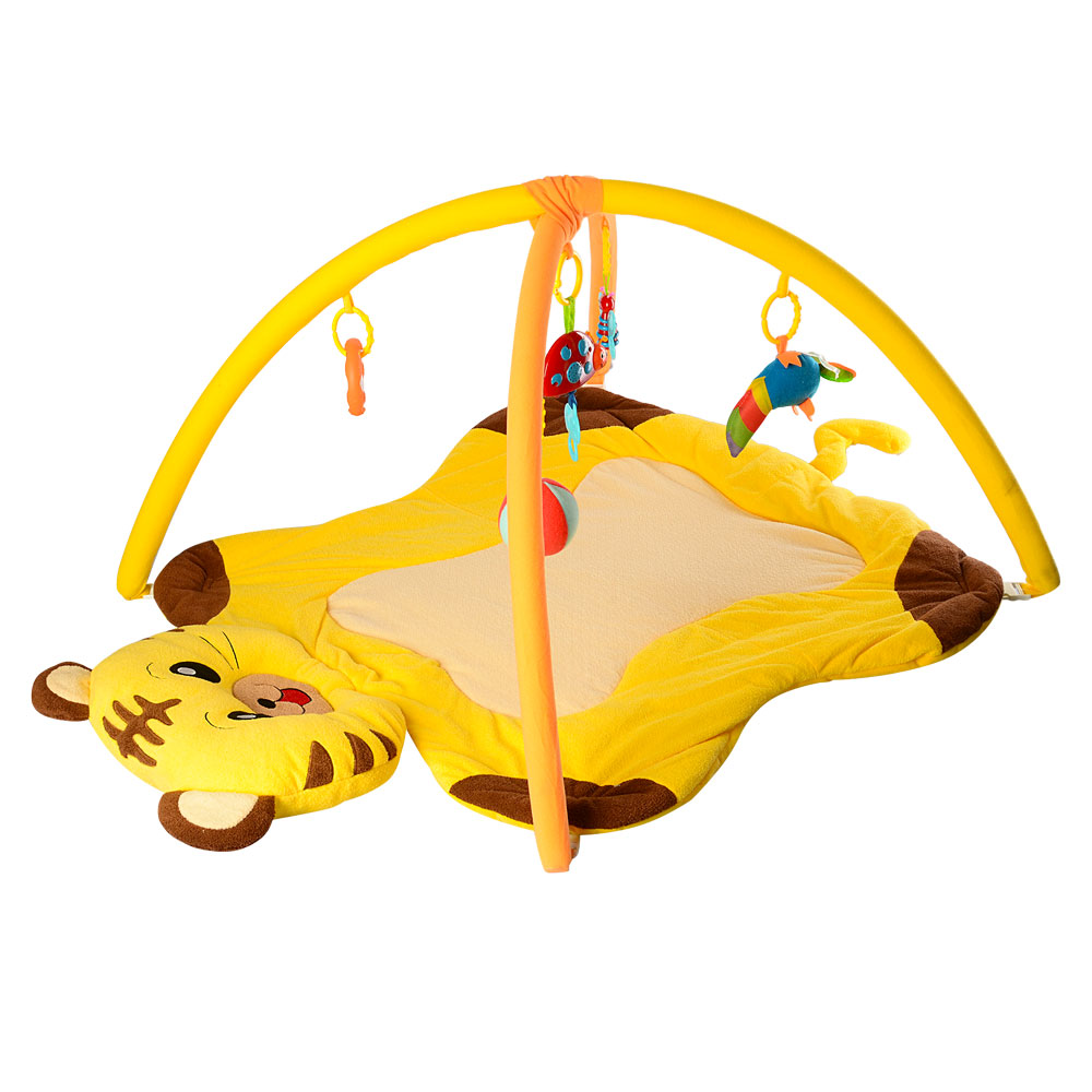 

Развивающий коврик для младенца Зверюшка A-Toys желтый 668-53-54