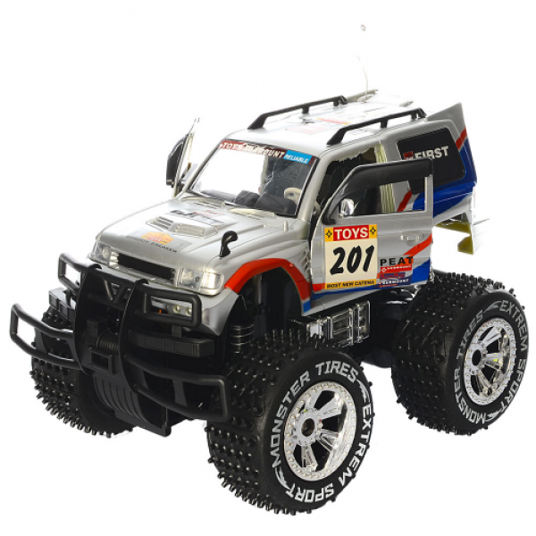 

Джип на радиоуправлении A-Toys серый 9002