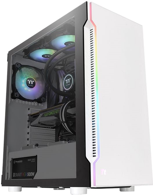 

Корпус Thermaltake H200 TG RGB Snow (CA-1M3-00M6WN-00)