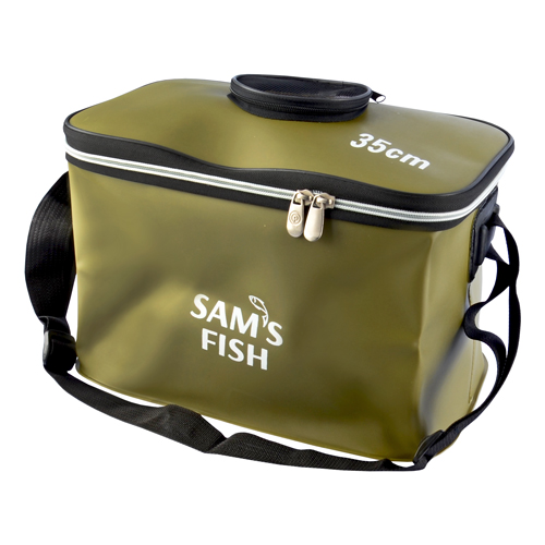 

Сумка для рыбы Sams Fish ЭВА с отверстием для живца 35 х 20 х 20 см (23841) Хаки