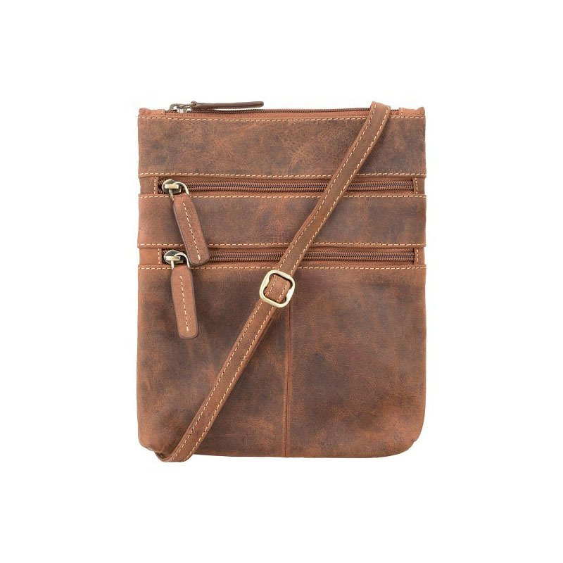 

Женская кожаная сумка Visconti 18606 Slim Bag Oil Tan (18606 OIL TAN)