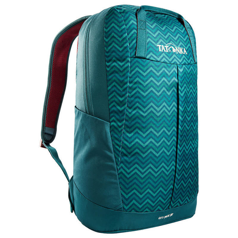 

Городской рюкзак Tatonka City Pack 20 Teal Green Zig Zag (TAT 1666.058)