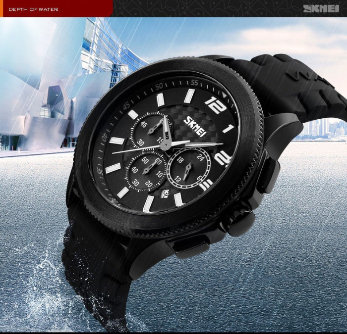 

Мужские часы Skmei 9136 Features 3Bar (0015)