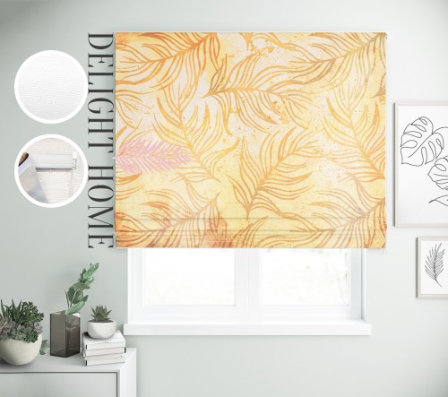 

Римская штора с фотопечатью 02-034 система Prestige I&H Джуси велюр 110*170 см