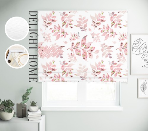 

Римская штора с фотопечатью 02-057 система Prestige I&H Джуси велюр 260*170 см