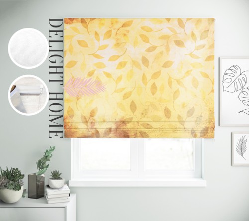 

Римская штора с фотопечатью 02-031 система Prestige I&H Джуси велюр 190*170 см