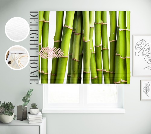 

Римская штора с фотопечатью 05-195 система Light I&H Джуси велюр 60*170 см