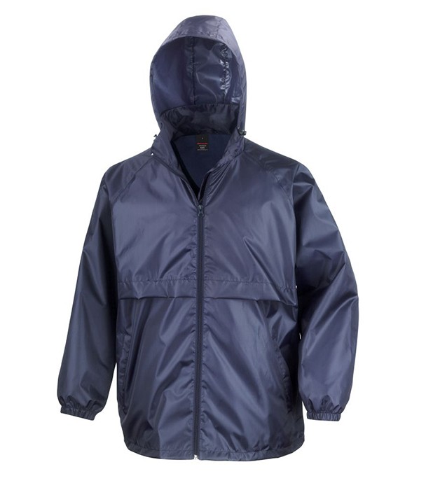 

Мужская ветровка Result Lightweight jacket S Темно-синий