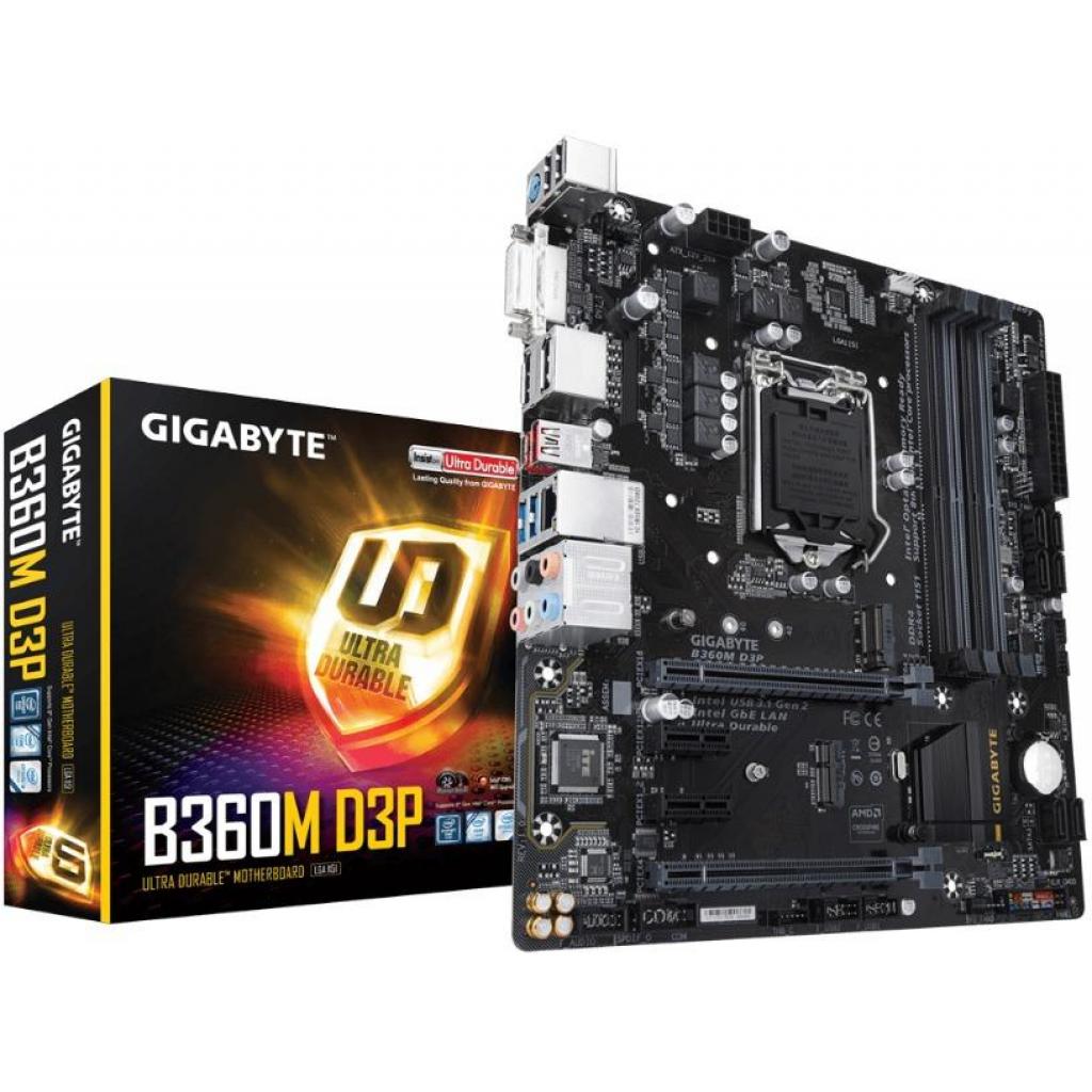 

Материнская плата GIGABYTE B360M D3P