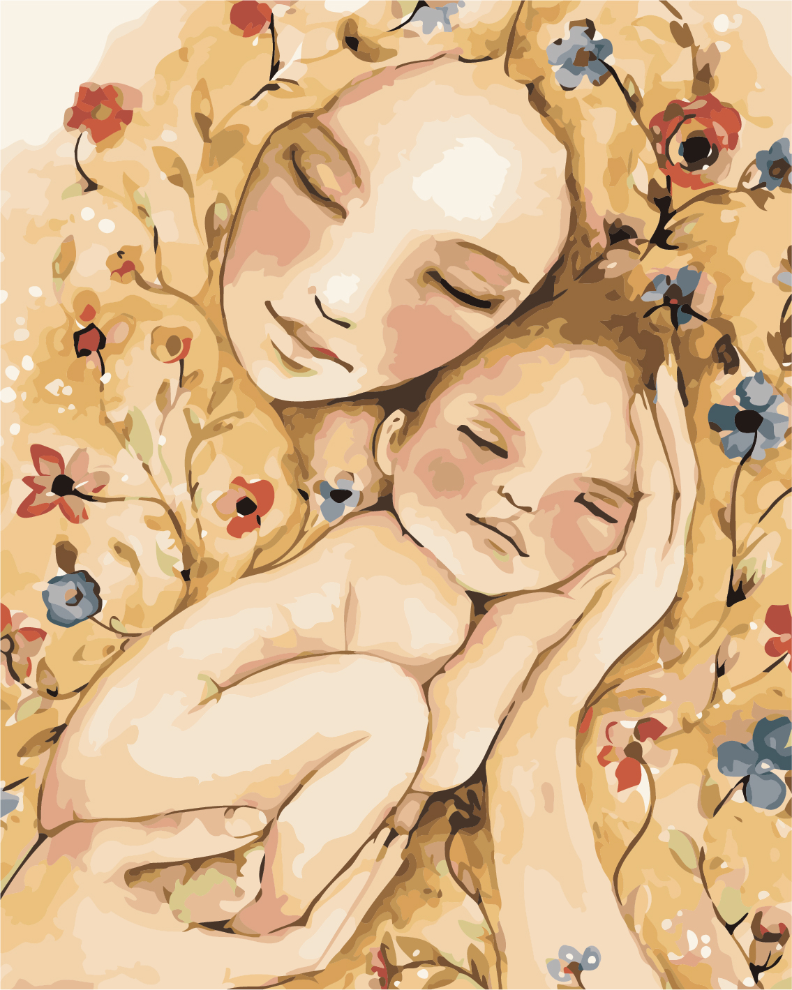 

Картина по номерам ArtStory Мамино счастье, 40 х 50 см (AS0450)