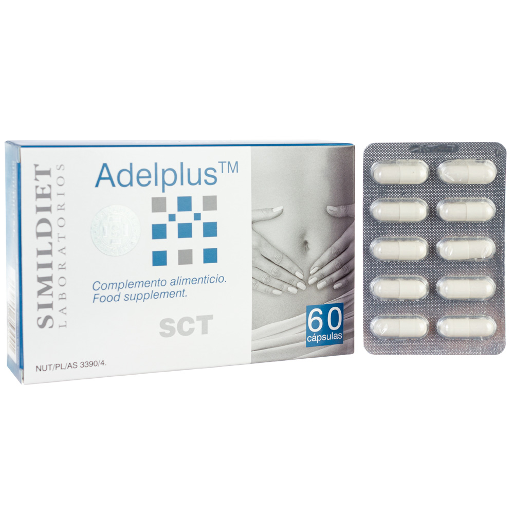 

Капсулы для уменьшение аппетита, снижение веса SIMILDIET LABORATORIOS ADELPLUS, 60 капсул