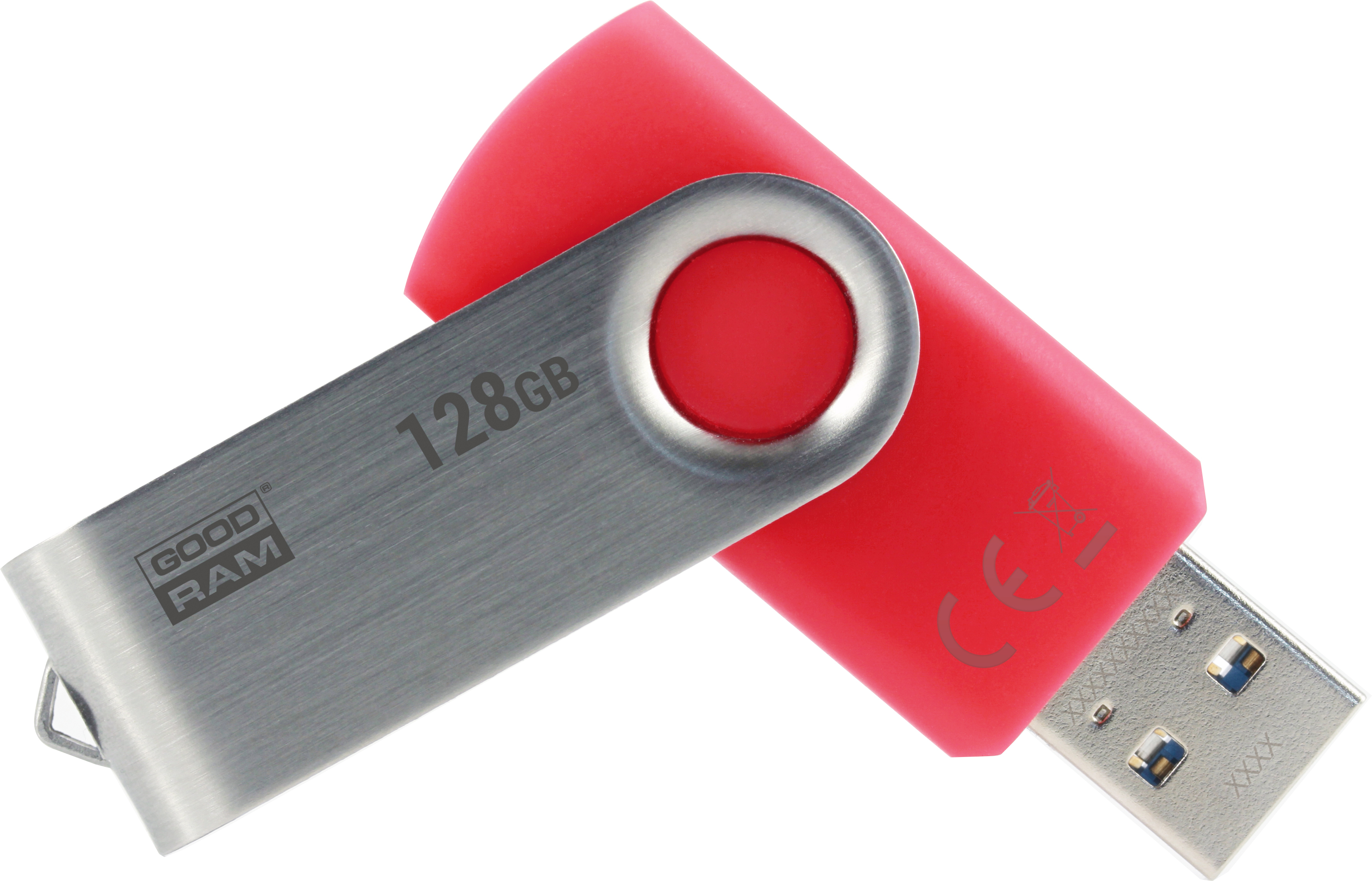 Акція на Goodram UTS3 128GB USB 3.0 Red (UTS3-1280R0R11) від Rozetka UA
