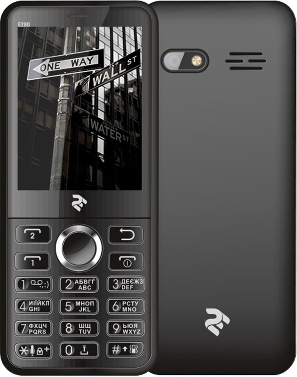 

Мобильный телефон 2E E280 2018 DualSim Black