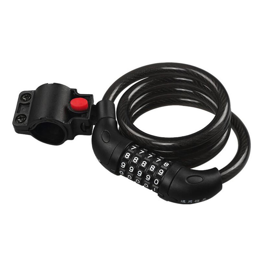 

Велозамок кодовый TONYON TY566 120 см черный