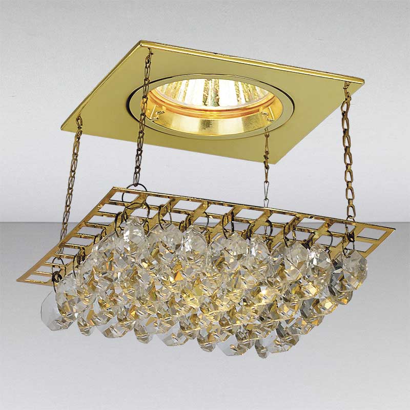 

Точечный хрустальный светильник Light House LS-11144 GD/CL
