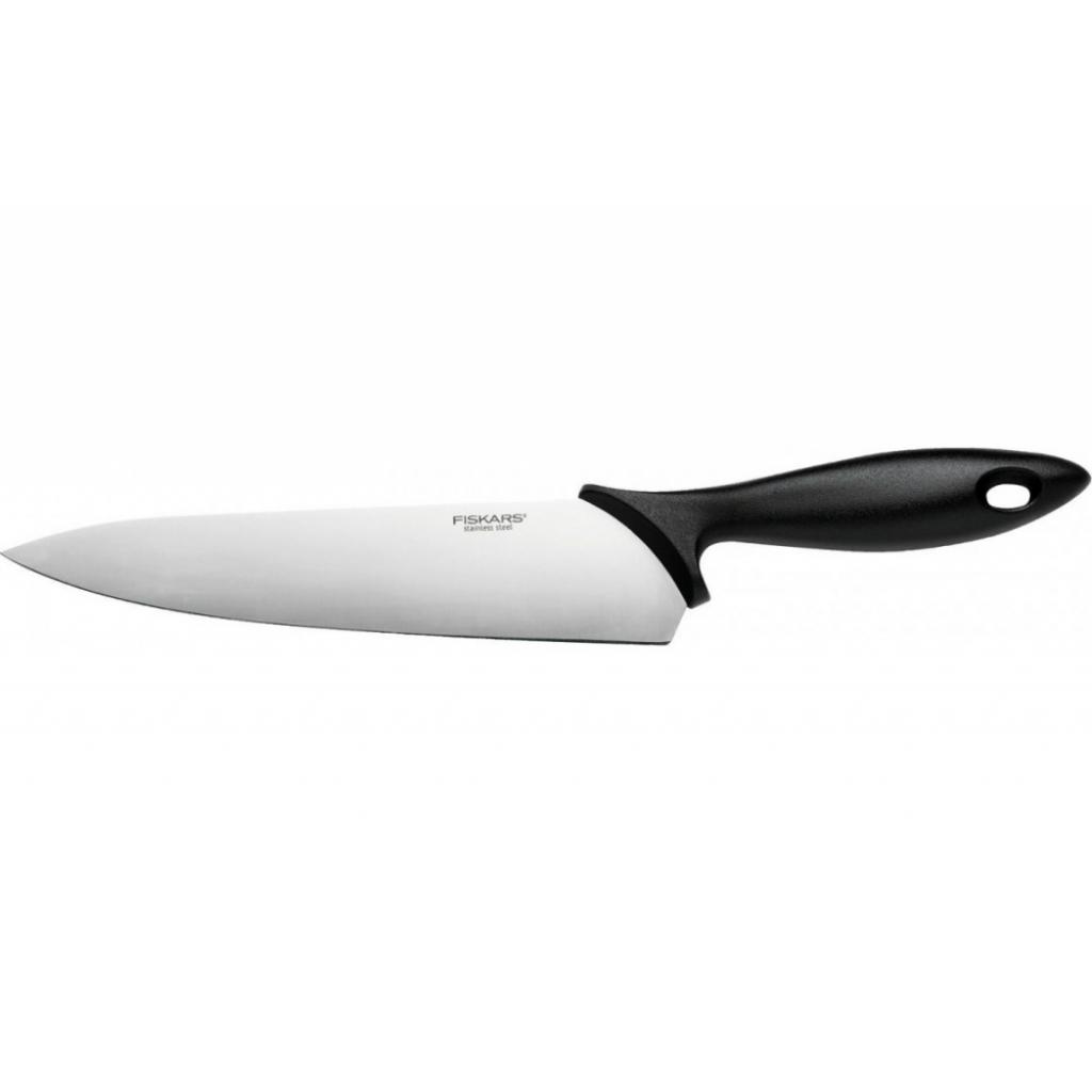 

Кухонный нож Fiskars Essential поварской 21 см Black