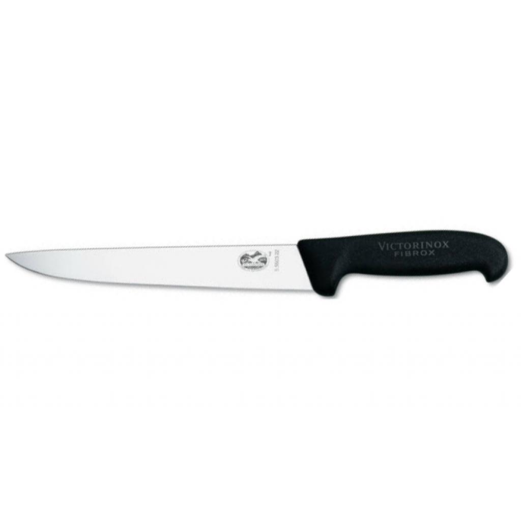 

Кухонный нож Victorinox Fibrox разделочный 22 см, черный (5.5503.22)