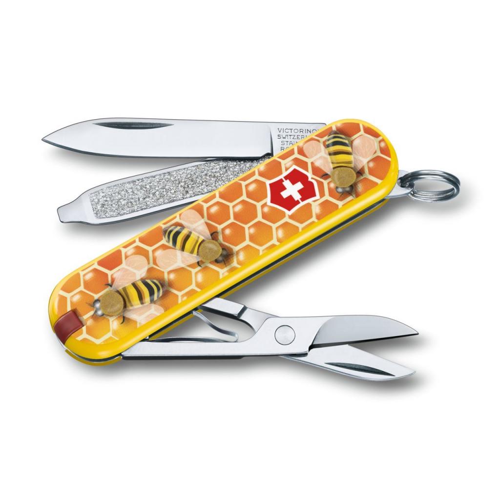 

Мультитул Victorinox Сlassic "Honey Bee" (0.6223.L1702)