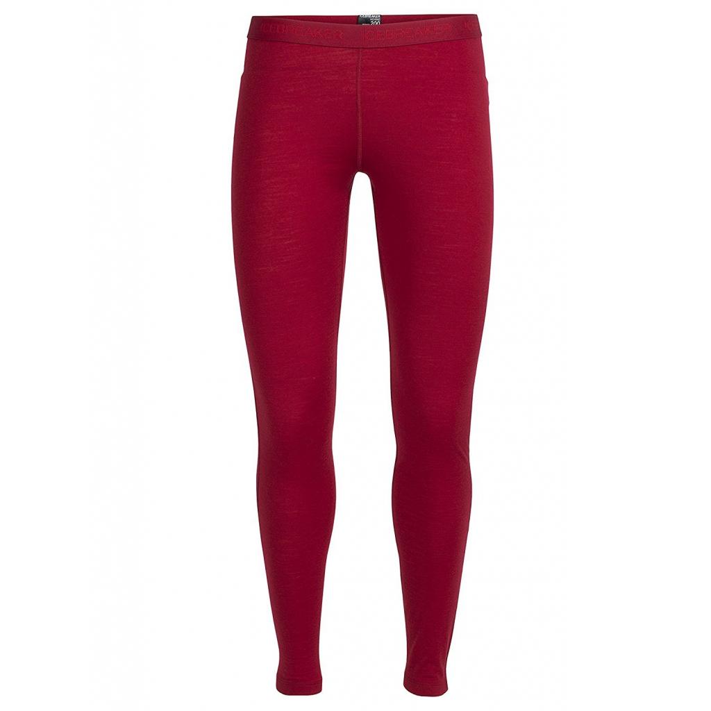 

Термоштаны Icebreaker BF 200 Oasis Leggings WMN oxblood XS (100 521 602 XS)