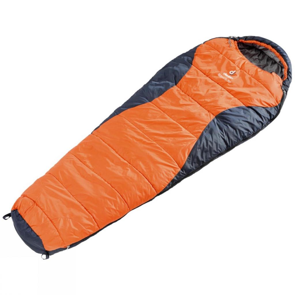 

Спальный мешок Deuter Dream Lite 400 sun orange-midnight левый (49328 8830 1)