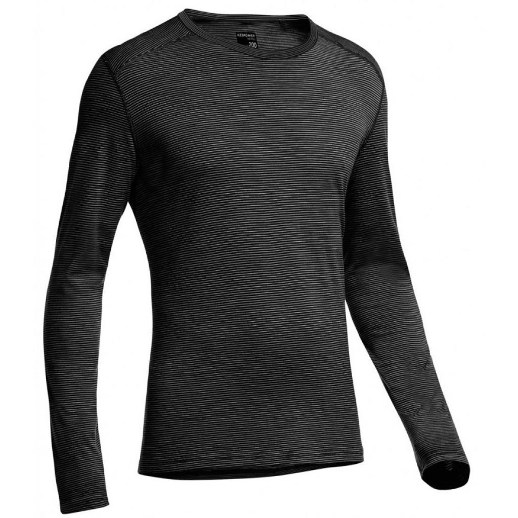 

Термокофта Icebreaker BF 200 Oasis LS Crewe MEN black/snow S (101 385 001 S)