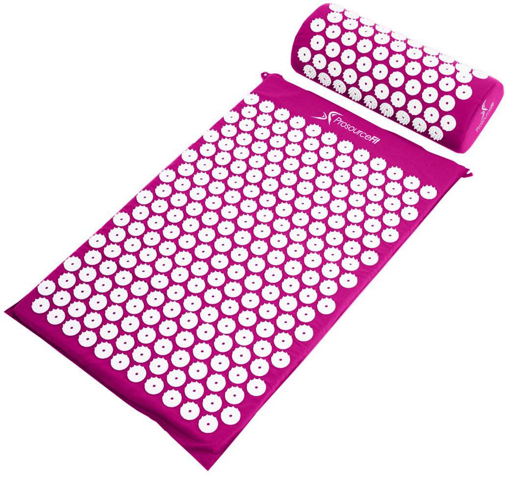 

Коврик массажно-акупунктурный ProSource Acupressure Mat and Pillow Set с подушкой 64 х 40 см Фиолетовый (ps-1202-accuset-purple)