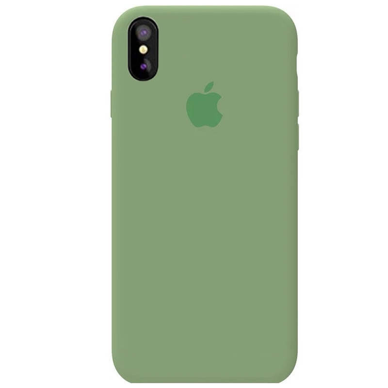 Чехол Silicone Case Full Protective Aa для Apple Iphone Xr 61 Зеленый Spearmint Без 2212