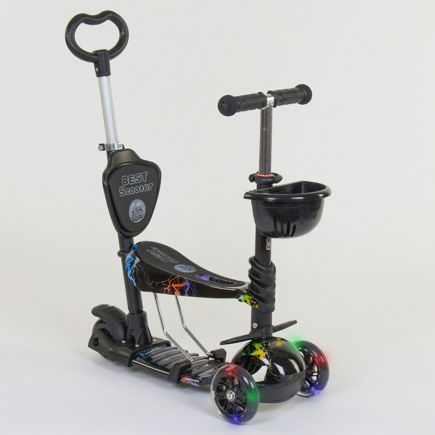 

Самокат Best Scooter 5в1 35110 Абстракция