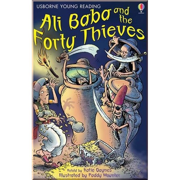 

Детская книга Ali Baba and the Forty Thieves. Katie Daynes. ISBN:9780746080863