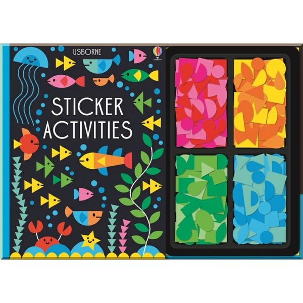 

Детская книга с поделками Sticker Activities. Erica Harrison Fiona Watt. ISBN:9781474921664